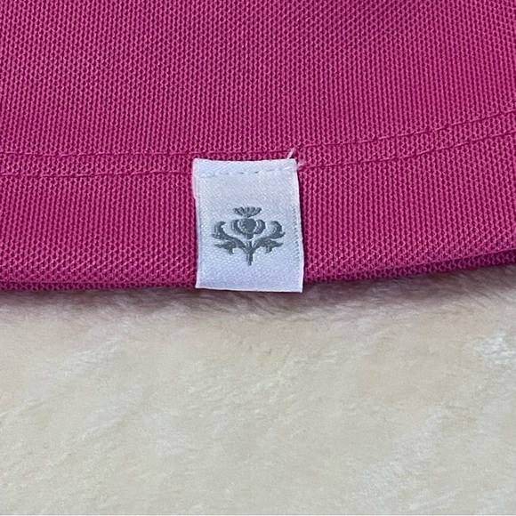 NWT LADY HAGAN / Barbie Pink Scallop Placket Sleeveless Golf Polo Size XS - Picture 7 of 10
